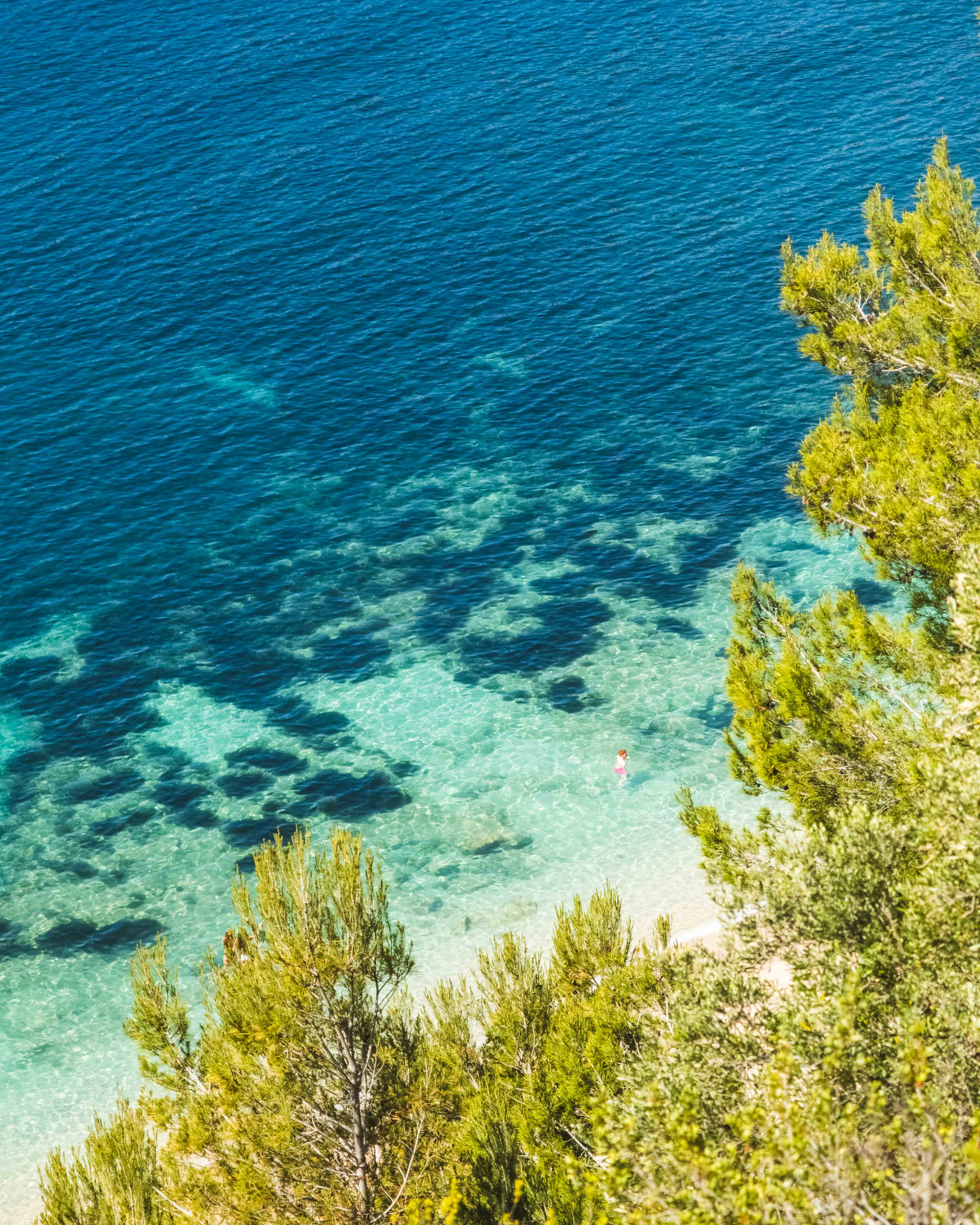 Eau turquoise cristalline au Cap-Ferrat